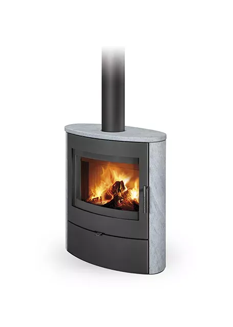 Poêle Suez en Pierre Artense