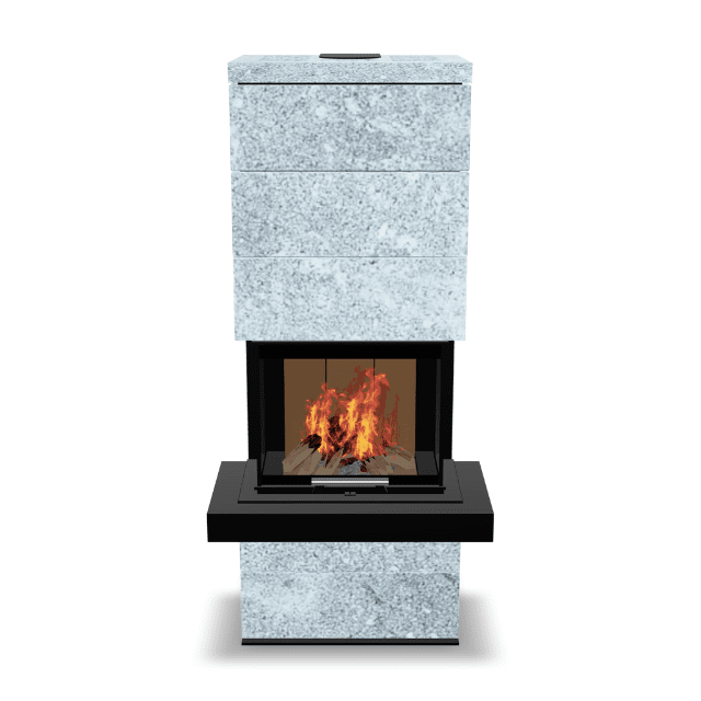 Foyer 3 vitres Carate Magic Fires