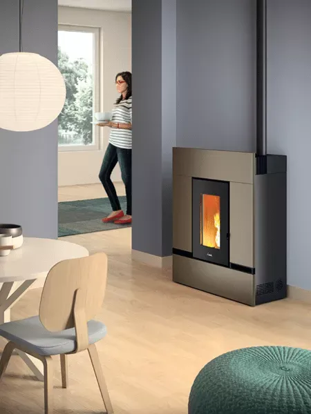 Poêle à granulés Cadel Mithos Plus 12 Up – Twin