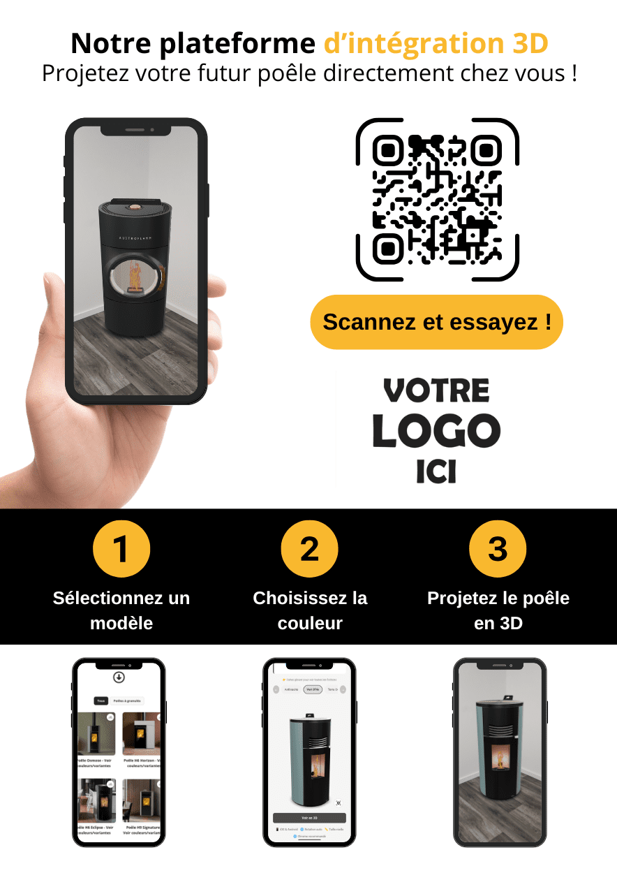 Flyer FireView avec QR code