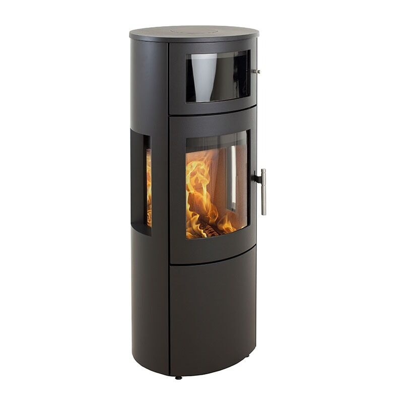 Poêle Scan-Line 820B vitré Heta