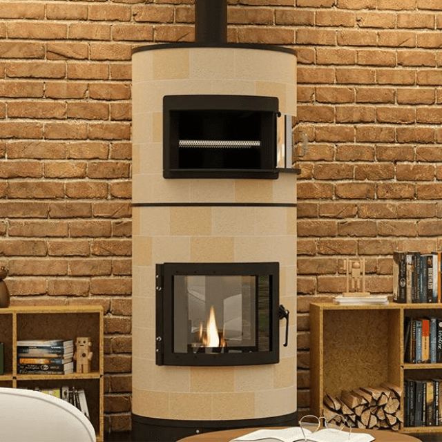 Poêle Mélèze PM800 Brique
