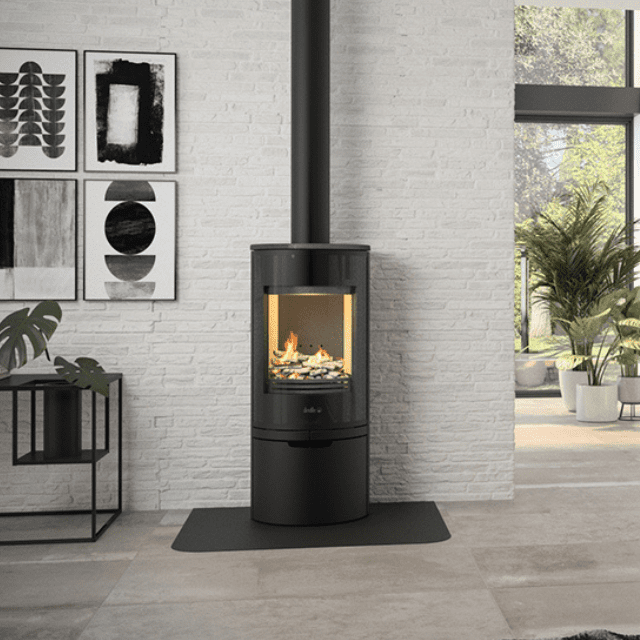 Poêle Eiffel sur bûcher Deville