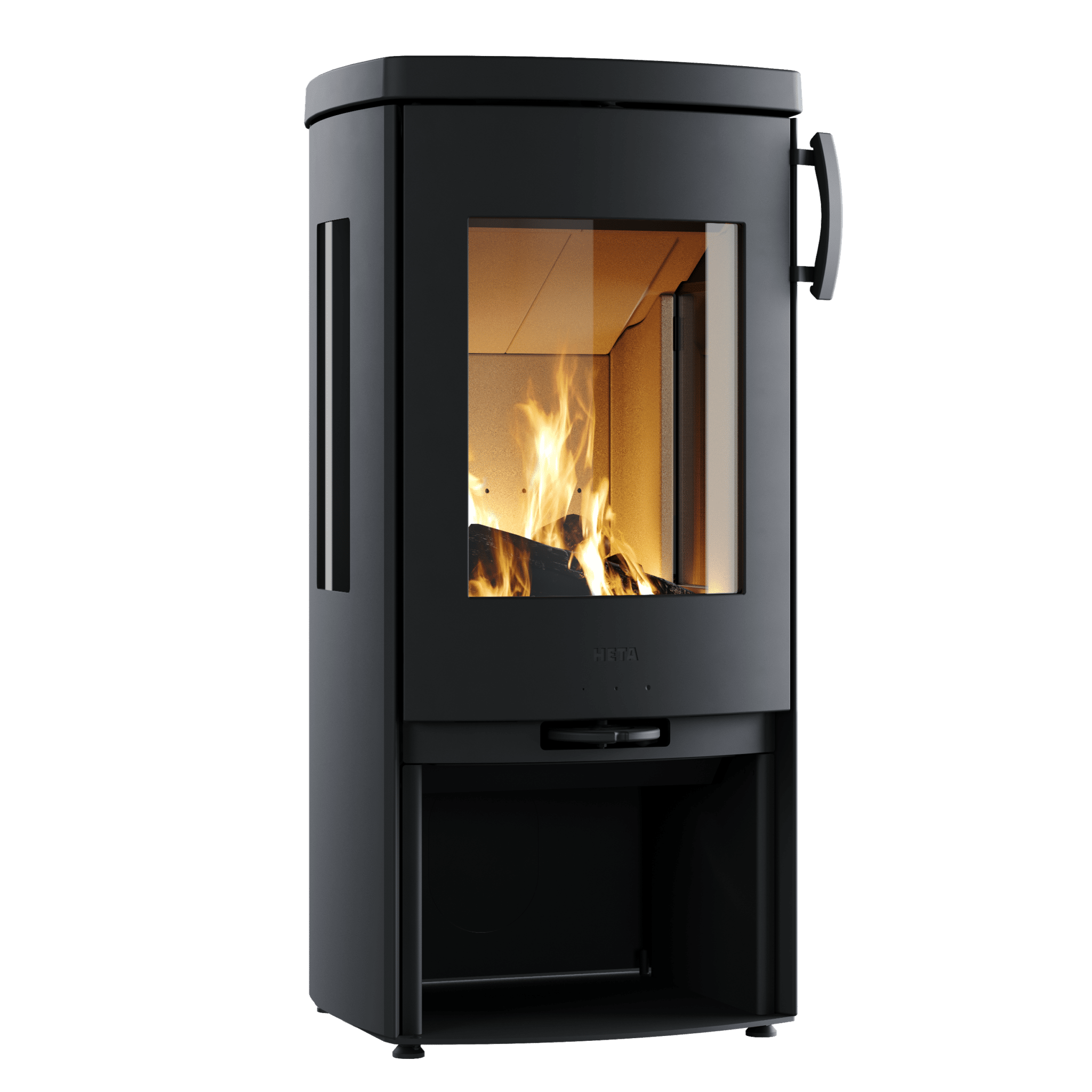 Poêle Icon-Line Eclipse vitré Heta