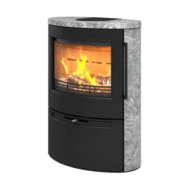 Poêle TT55RS Pierre Ollaire Marbrée Termatech