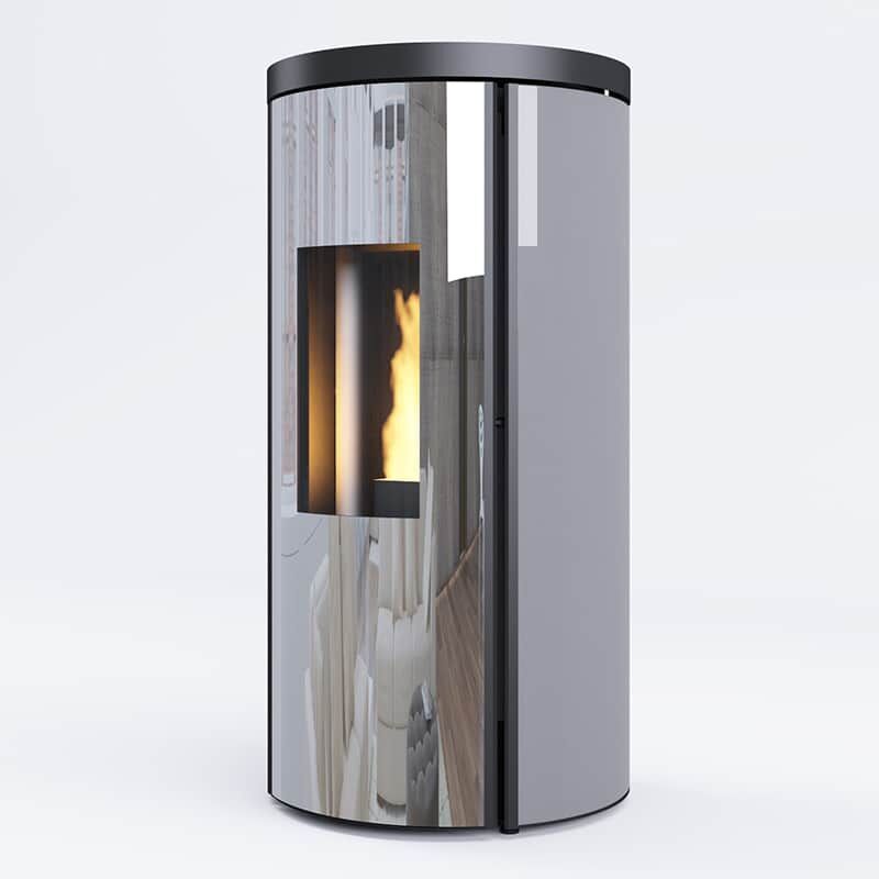 Fusion Metal Glass Mirror